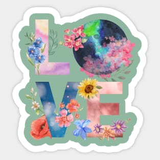 Save Our Planet - Save The World - Love Our World Sticker